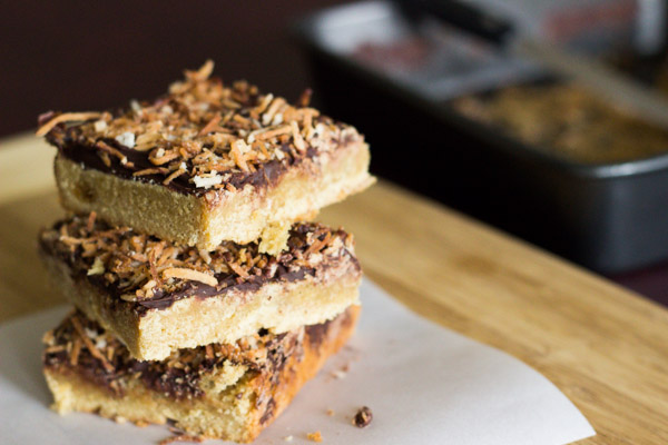 Aunt Betty Cookies: Butter Bars with Toasted Coconut