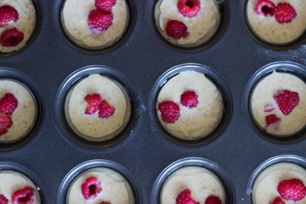 buttermilk popovers with raspberry and lemon