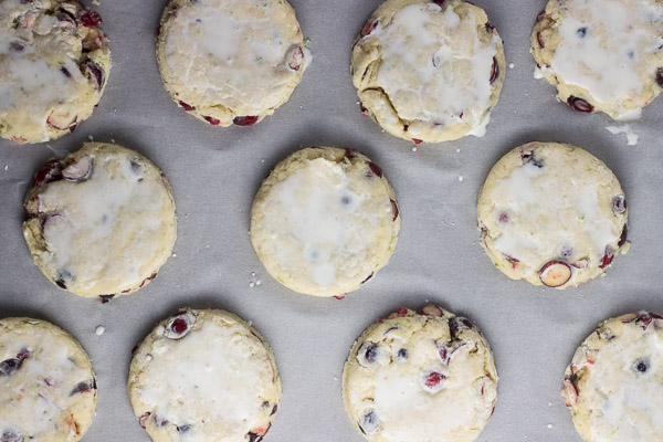 Cranberry Lime Scones | Ginger & Toasted Sesame