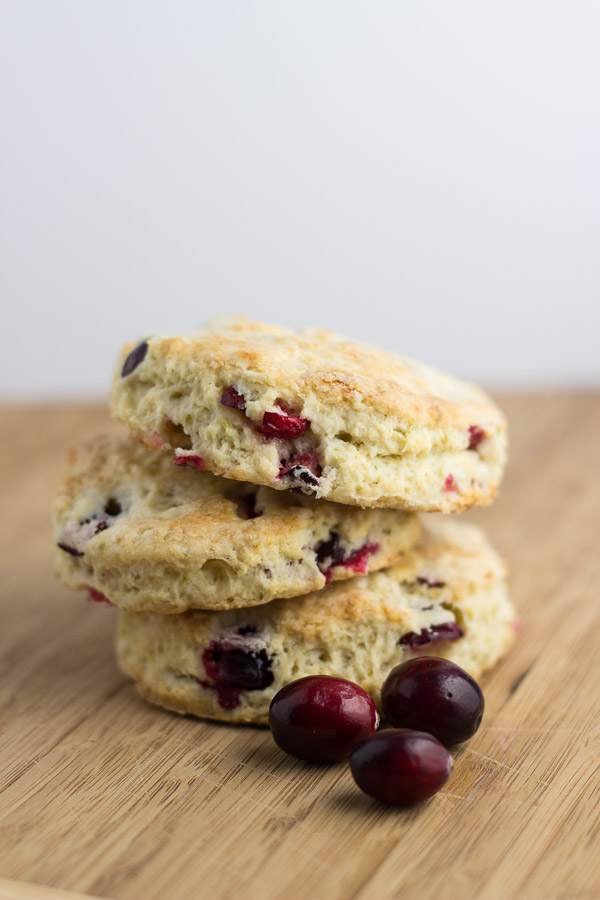 Cranberry Lime Scones | Ginger & Toasted Sesame