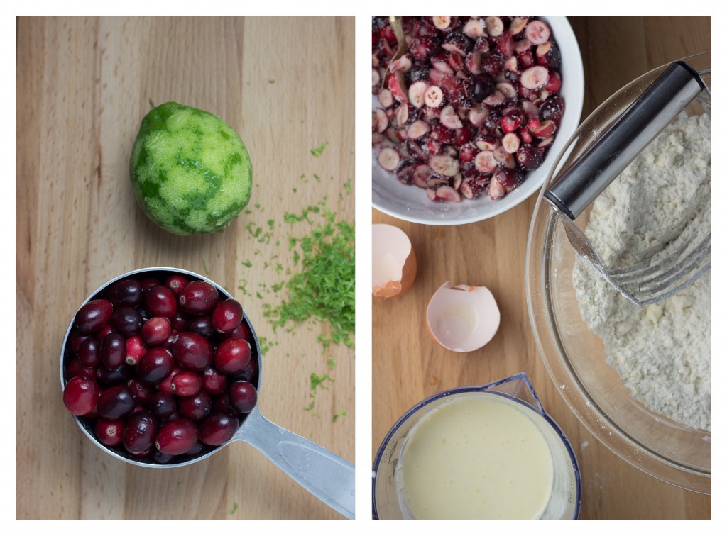 Cranberry Lime Scones | Ginger & Toasted Sesame