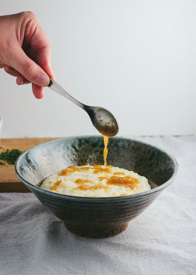 Miso Brown Butter Grits-4