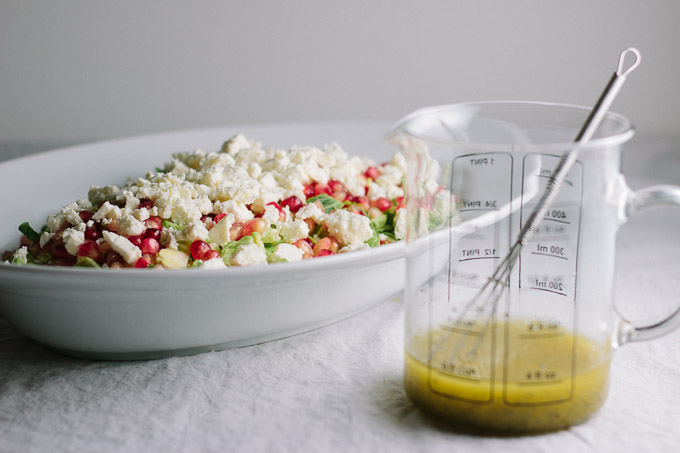 Brussels Sprout and Pomegranate Salad-5