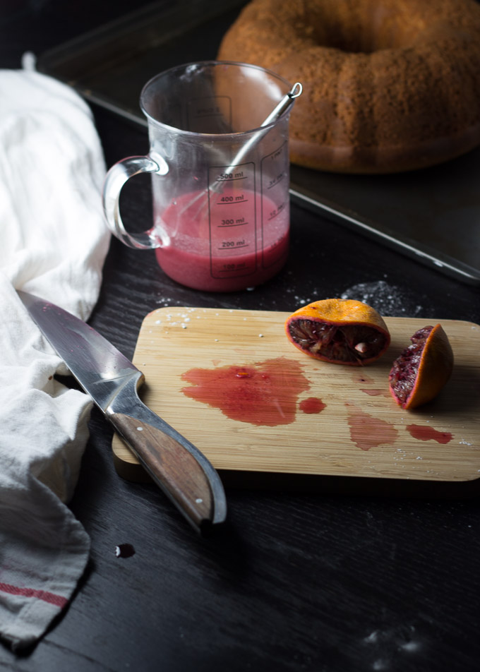 Poppy Seed Cake with Blood Orange Glaze-3