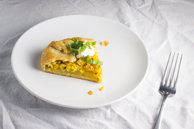 Tomato and Corn Galette-6