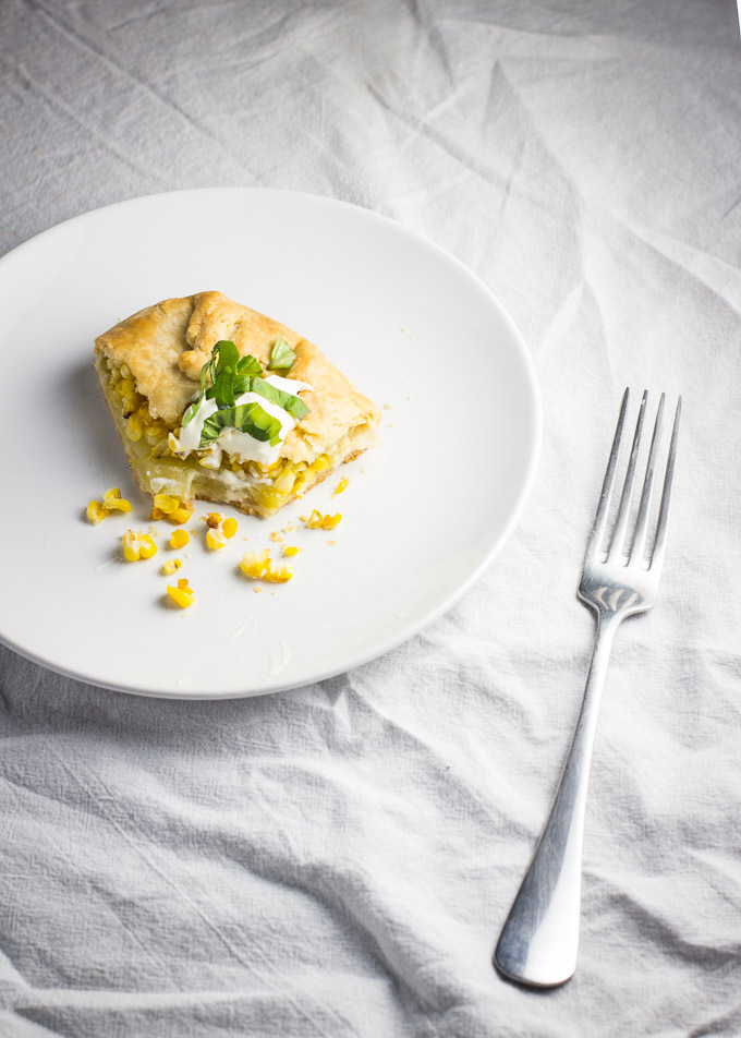 Tomato and Corn Galette-7