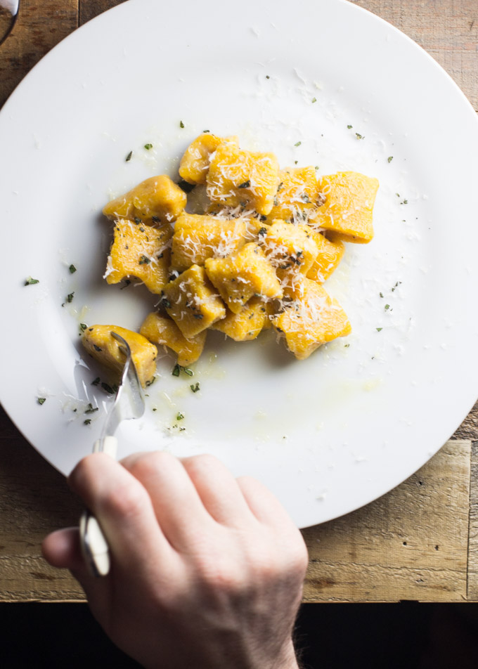 Pumpkin Ricotta Gnudi-10