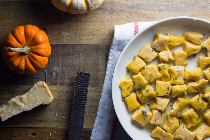 Pumpkin Ricotta Gnudi-6