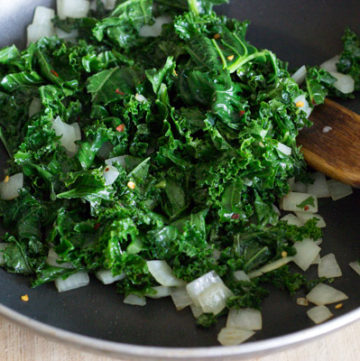 spaghetti squash and kale casserole