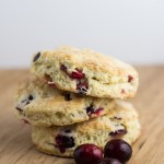 Cranberry and Lime Scones