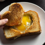 Egg in a Grilled Cheese Basket + Happy Friday