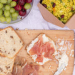 Walnut Bread with Boursin and Prosciutto