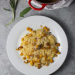 Pumpkin Risotto with Sage Brown Butter